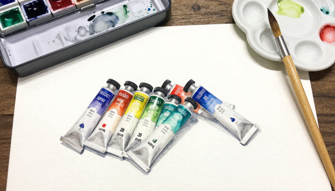 Premium Watercolor Set